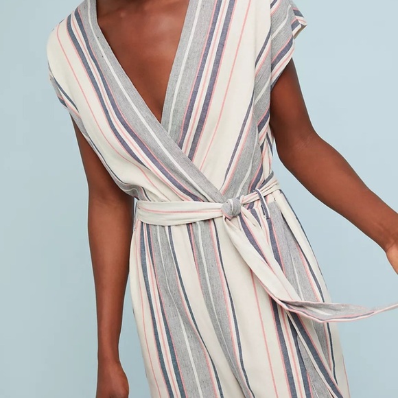 Anthropologie Dolan Left Coast Millie Striped Jumpsuit - Picture 10 of 11